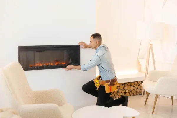 shutterstock_2278616849 - Sweep Your Chimney Fireplace worker, installation and repair